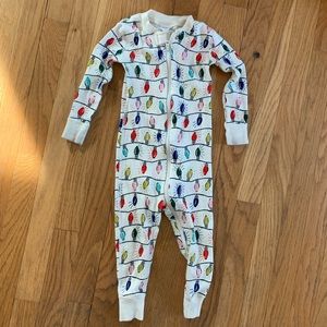 Hanna Anderson *Bright Bulbs* one piece pajama